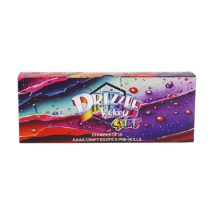 Drizzle Factory Pre-Roll Pack (AAAA Indica) ** Opened Pack ** (10 Joints)