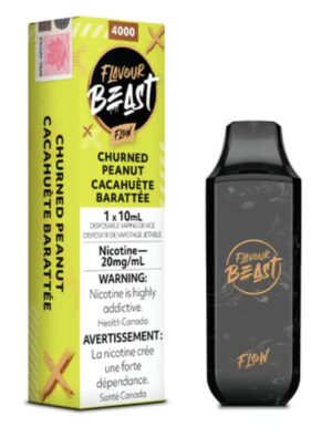 Flavour Beast 4000 puff 2% (Churned Peanut Butter Flavour)