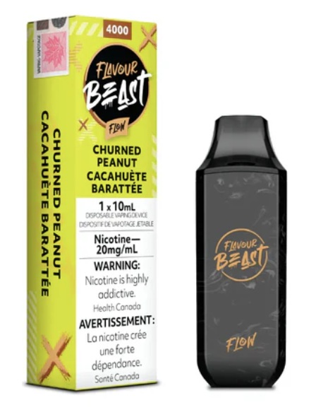 flavour beast churned peanut butter