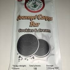 Gourmet Canna Bar 1200mg (Cookies N Cream) ** Older **