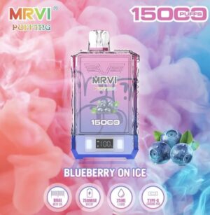 MRVI 15k Puff 2% (Blueberry On Ice Flavour)
