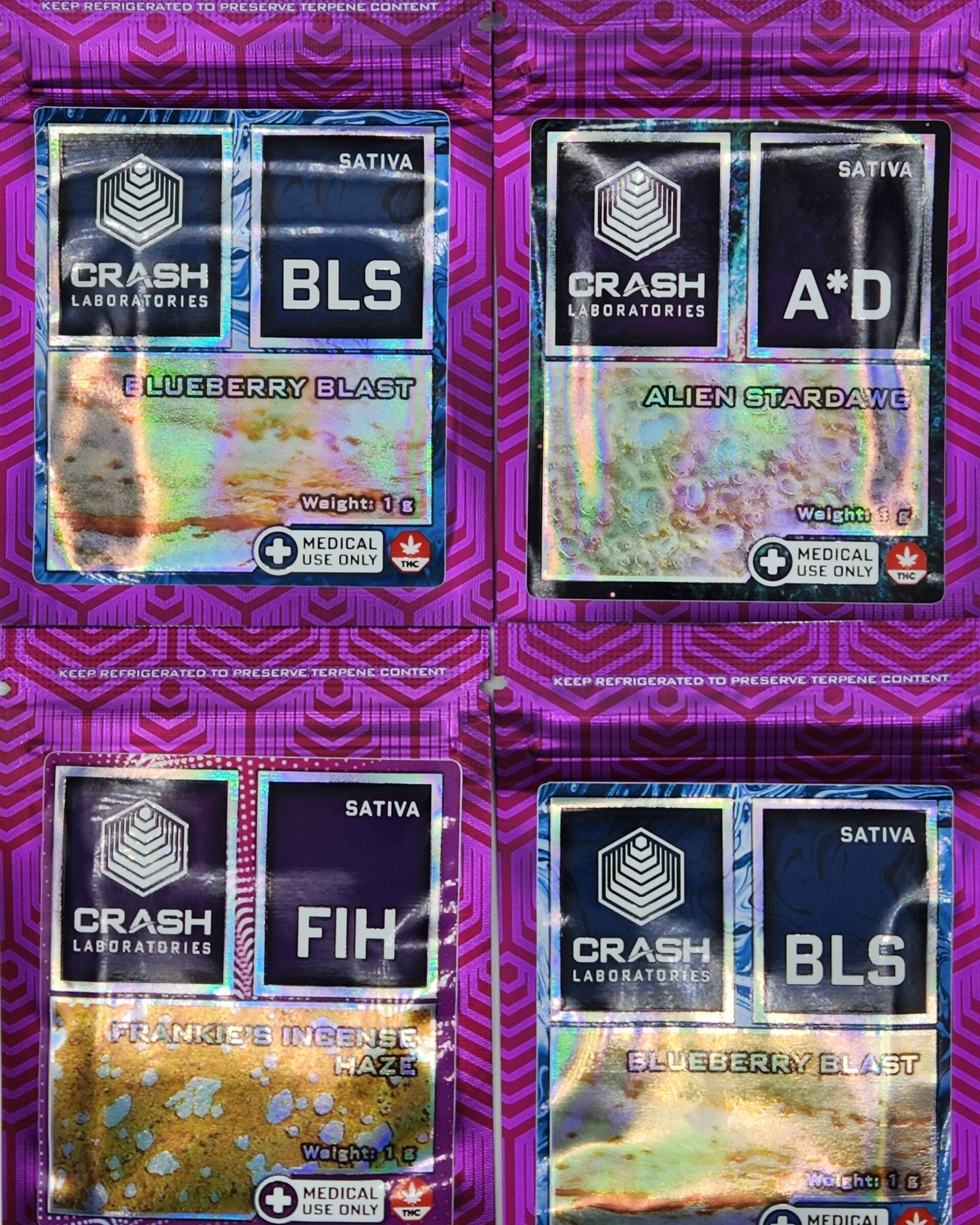 CRASH Shatter (Sativas)