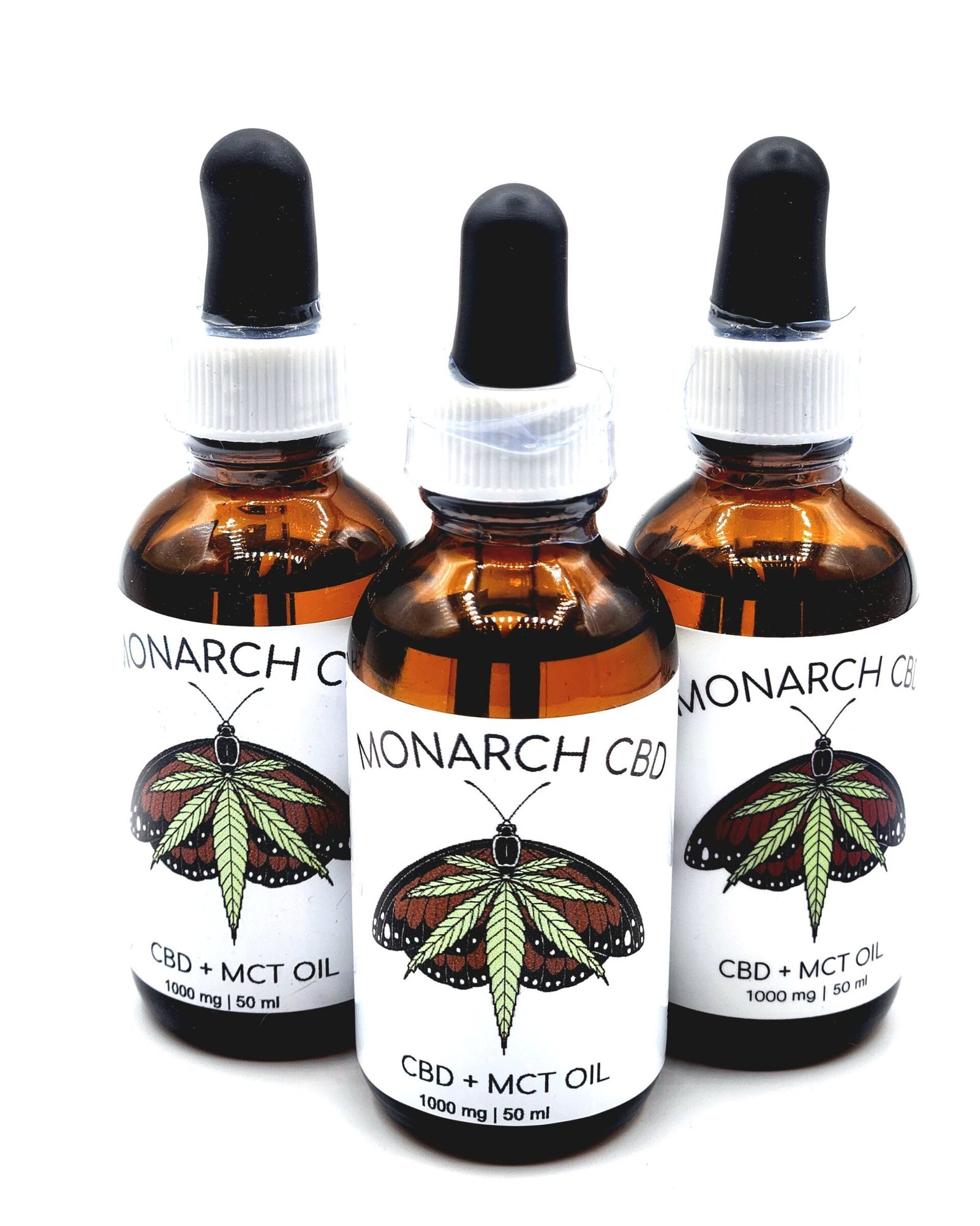1000mg CBD + MCT Oil by Monarch