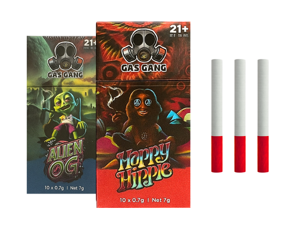 Gas Gang D9 Pre-Rolls (10 Joints Per Pack)