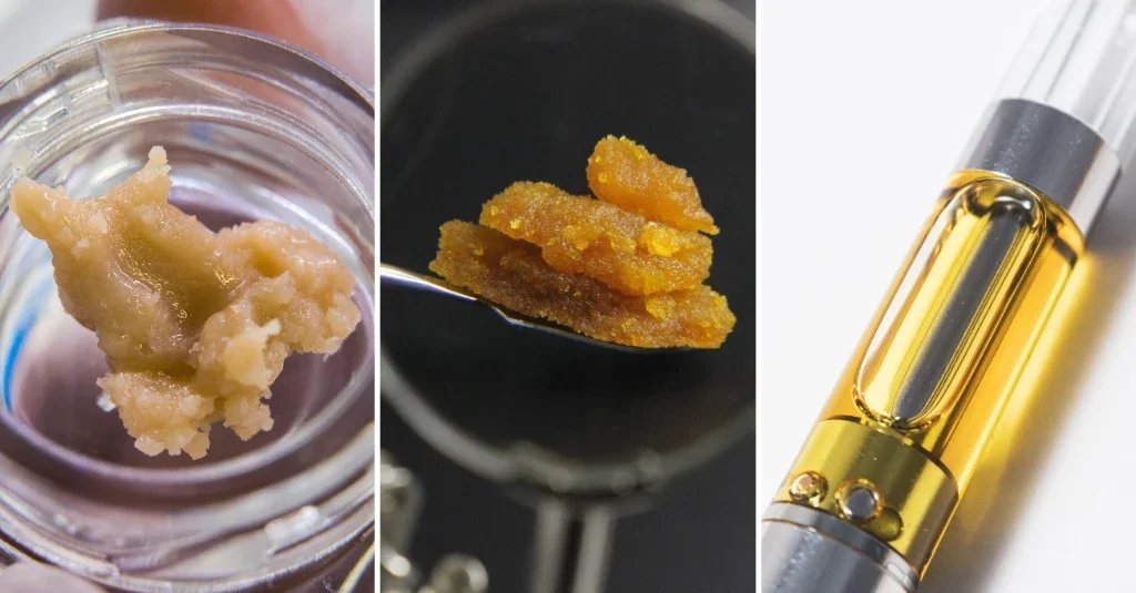 Distillate vs Live Resin vs Shatter