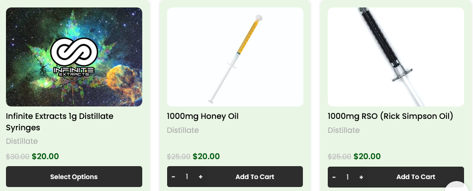 Buy High Potency Cannabis THC Extract Distillate Halifax NS